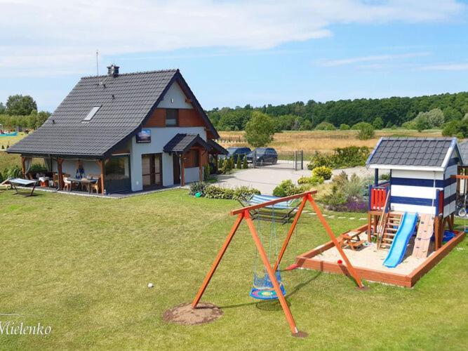 Holiday Home With A Terrace, Sauna, Jacuzzi Mielenko Exterior photo